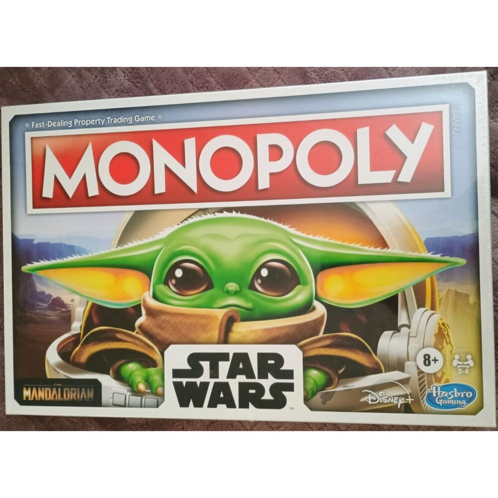Monopoly Star Wars The Mandalorian Baby Yoda Grogu Board Game Sealed